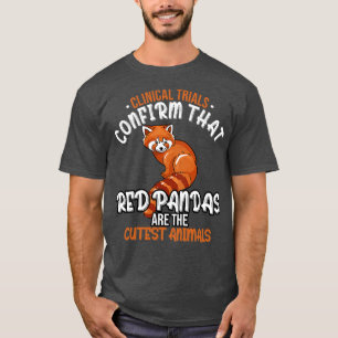T-shirt Les Essais Cliniques Confirment Que Les Pandas Rou