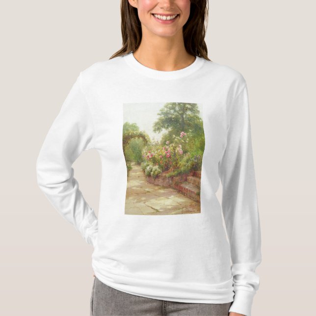 T-shirt Les étapes de jardin (Devant)
