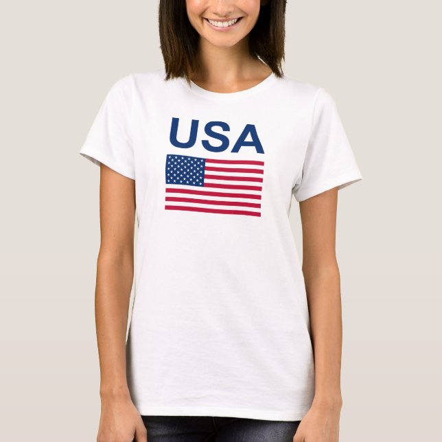 T-shirt LES Etats-Unis (Devant)