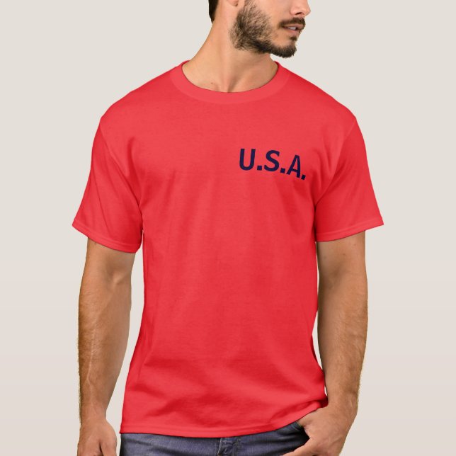 T-shirt LES Etats-Unis (Devant)