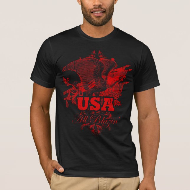 T-shirt LES Etats-Unis (Devant)