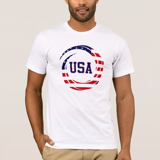 T-shirt LES Etats-Unis (Devant)