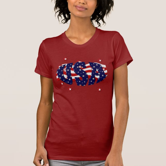 T-shirt LES Etats-Unis (Devant)