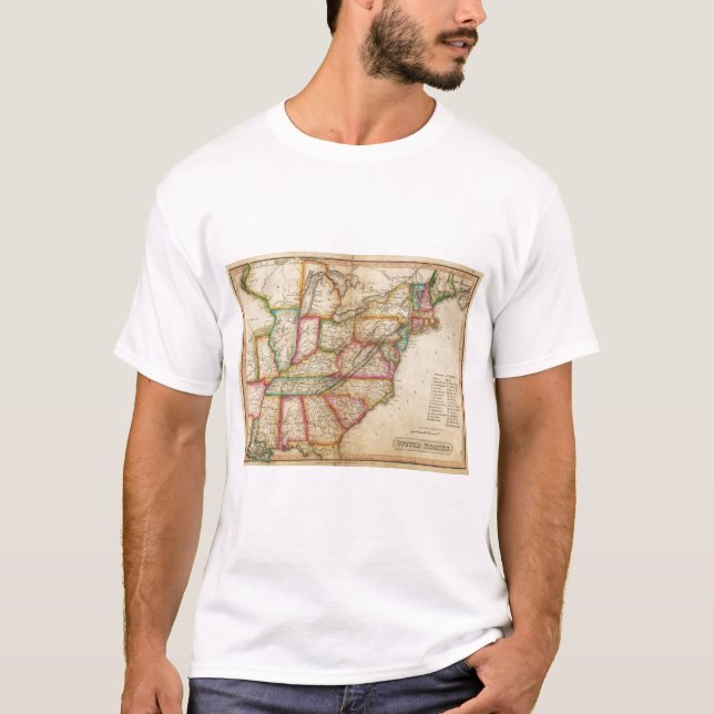 T-shirt Les Etats-Unis 11 (Devant)