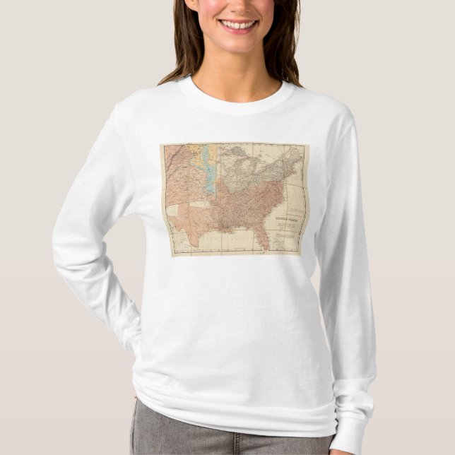 T-shirt Les Etats-Unis 2 (Devant)