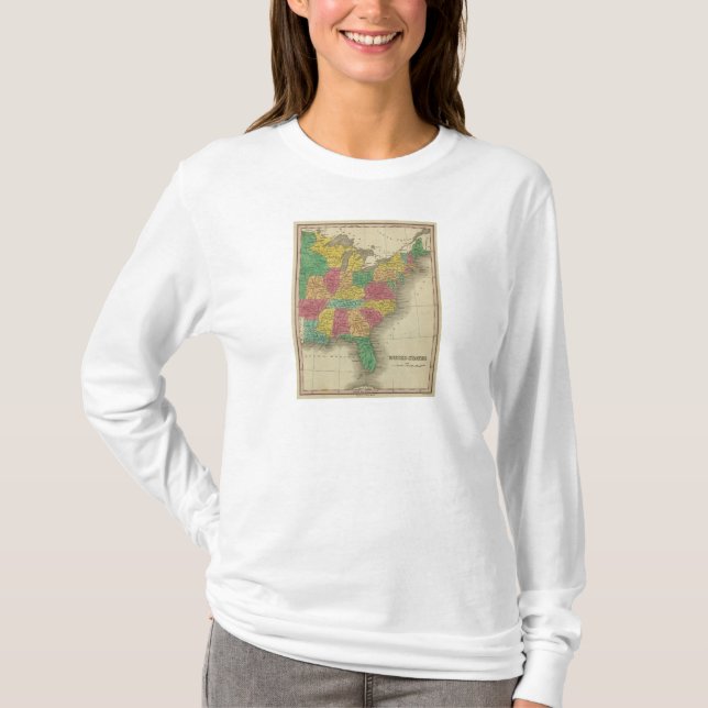 T-shirt Les Etats-Unis 33 (Devant)