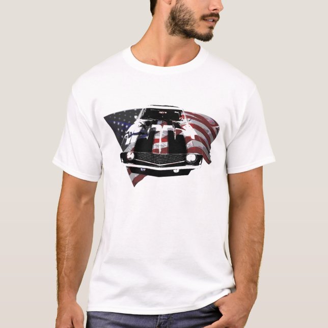 T-shirt Les Etats-Unis Camaro (Devant)