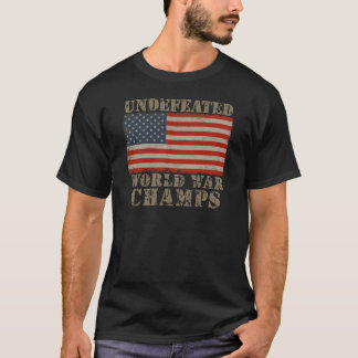 T-shirt Les Etats-Unis, champions invaincus de guerre