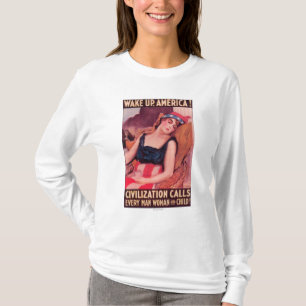 T-shirt Les Etats-Unis d'AmericaWar II promotionnel