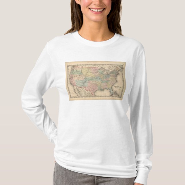 T-shirt Les Etats-Unis d'Amérique (Devant)