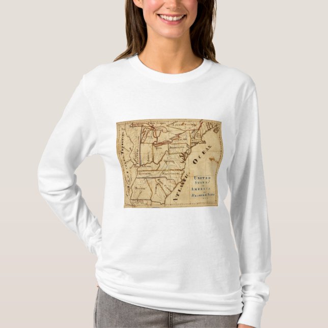 T-shirt Les Etats-Unis d'Amérique 2 (Devant)