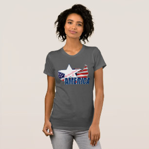 T-shirt Les États-Unis D'Amérique 4 juillet
