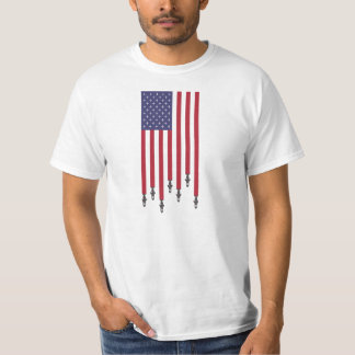 T-shirt Les Etats-Unis des raids aériens