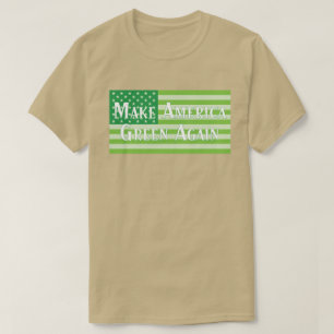 T-shirt Les Etats-Unis diminuent font le vert de