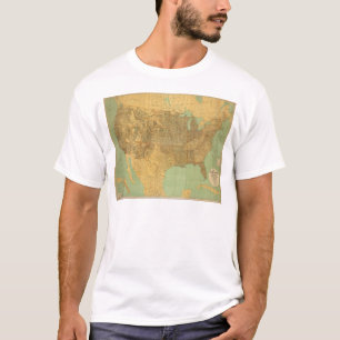 T-shirt Les Etats-Unis et les territoires