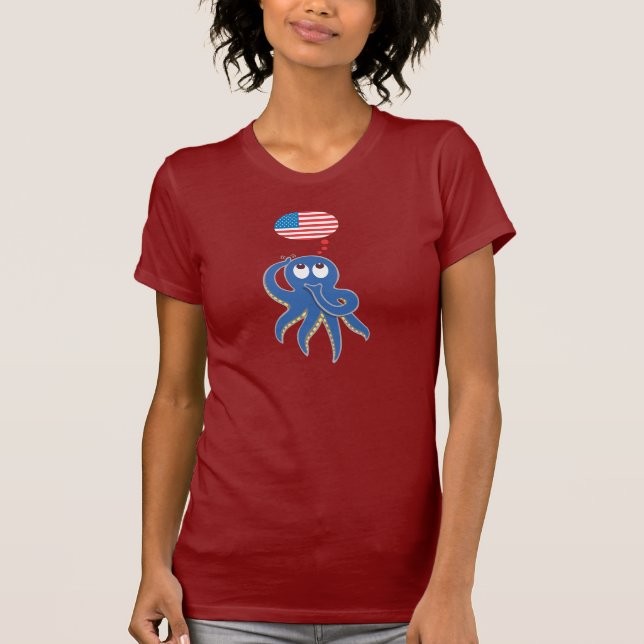 T-shirt Les Etats-Unis gagneront-ils la prochaine coupe du (Devant)