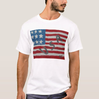 T-shirt Les Etats-Unis GlitterFlag