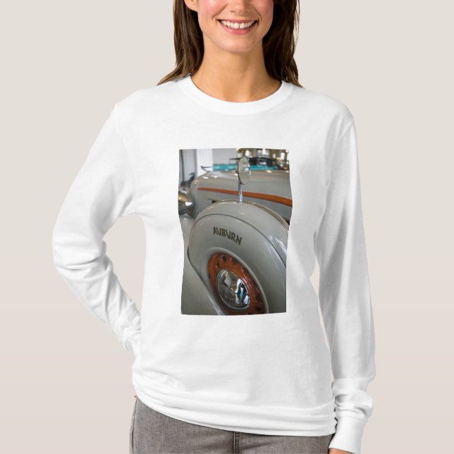 T-shirt Les Etats-Unis, Indiana, auburn : Auburn, corde, (Devant)