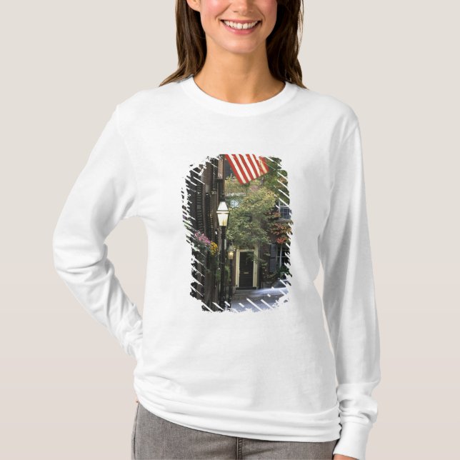 T-shirt Les Etats-Unis, le Massachusetts, Boston, colline (Devant)