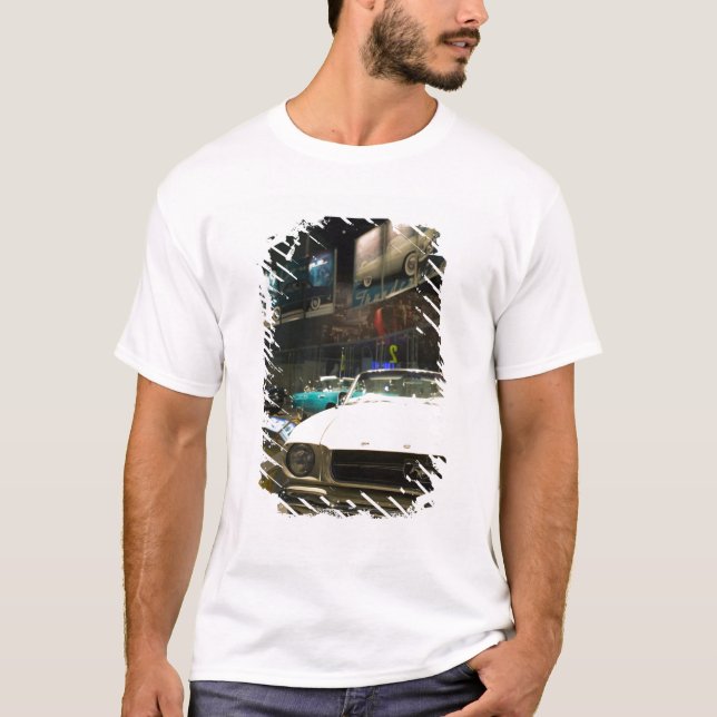 T-shirt Les Etats-Unis, Michigan, Detroit : Visite d'usine (Devant)