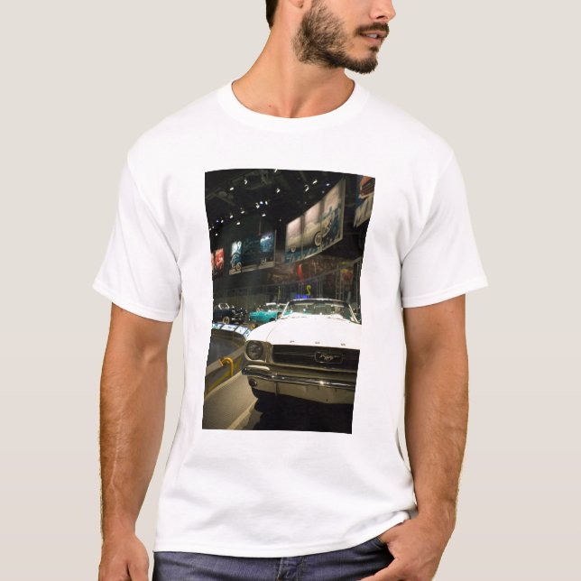 T-shirt Les Etats-Unis, Michigan, Detroit : Visite d'usine (Devant)