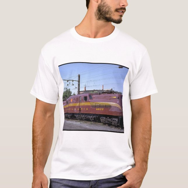 T-shirt Les Etats-Unis, Pennsylvanie rr GG-1_Trains du (Devant)