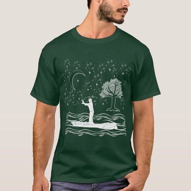 T-shirt Les étoiles et la lune .. (Devant)