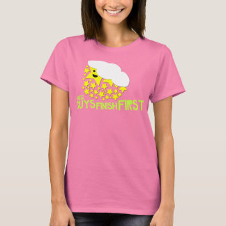 T-shirt les étoiles tombent du ciel dames