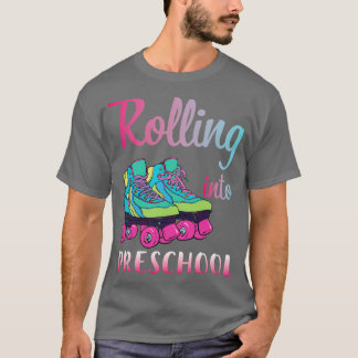 T-shirt Les Étudiants De La Lecture À L'Époque À L'Époque