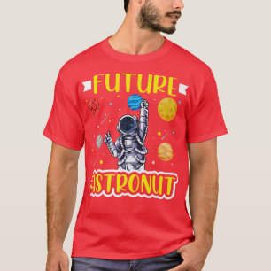 T-shirt Les étudiants en sciences vintages citent les futu