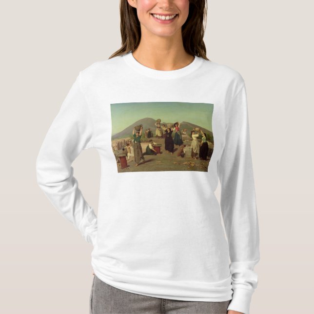T-shirt Les excavations à Pompeii, 1865 (Devant)