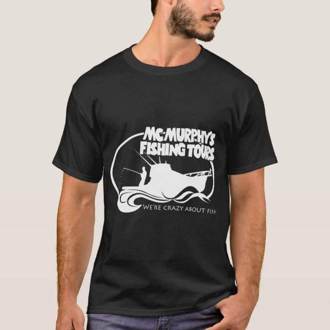 T-shirt Les excursions de pêche de McMurphy (Devant)