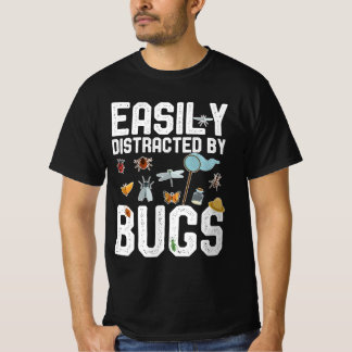 T-shirt Les expressions amusantes des Entomologistes sont