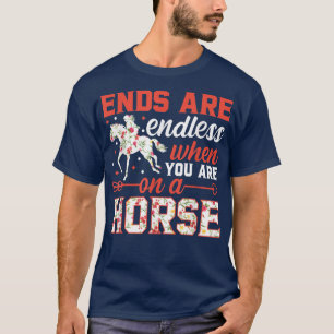 T-shirt Les extrémités sont infinies lorsque vous êtes sur