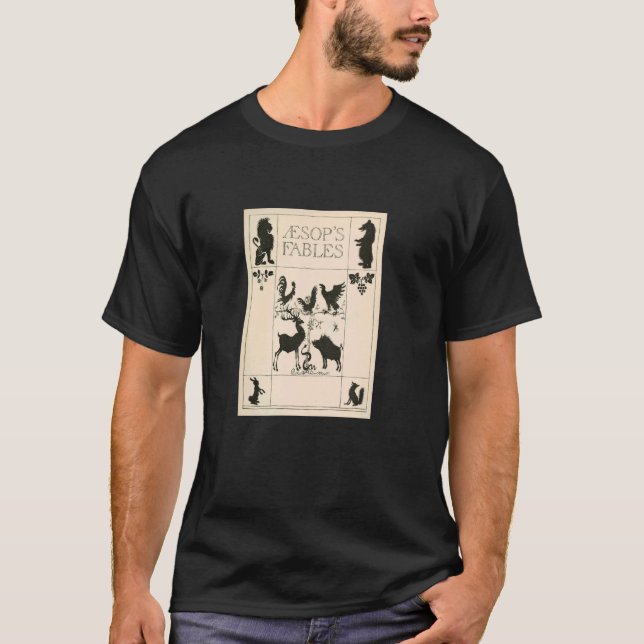 T-shirt Les fables d'Aesop (1912) (Devant)