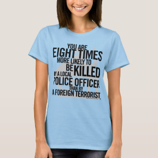 T-shirt Les faits du terrorisme