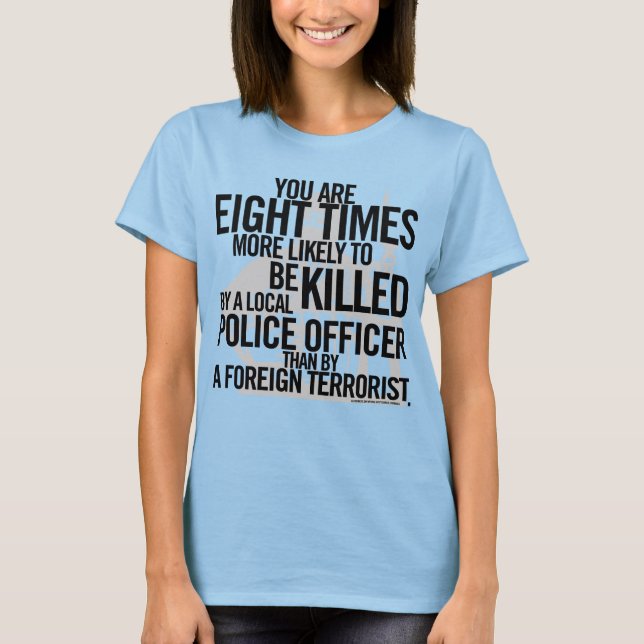 T-shirt Les faits du terrorisme (Devant)