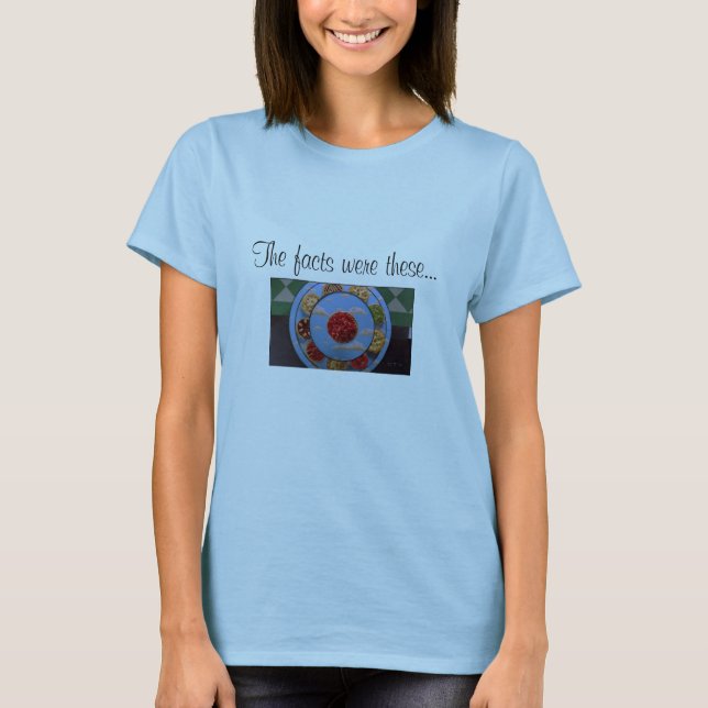 T-shirt Les faits étaient ceux-ci… (Devant)