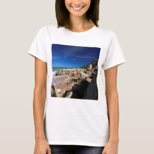 T-shirt Les falaises en plage de Rio DA Barra