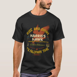 T-shirt Les Falconers De Faucon De Harris Chemise Harris H