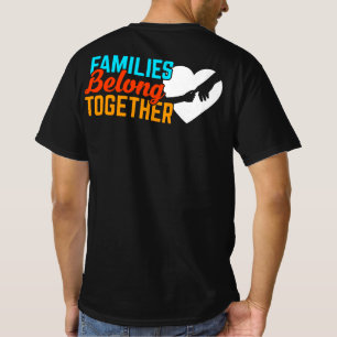 T-shirt Les familles forment un ensemble d'immigrants
