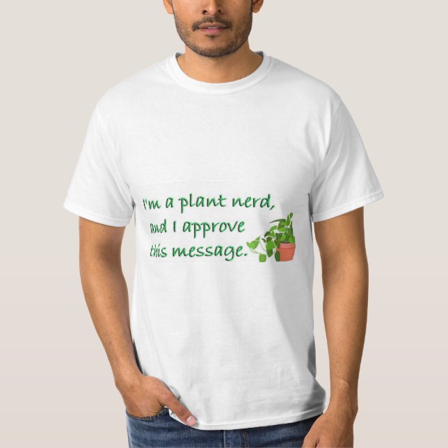 T-SHIRT LES FANS DE PLANTES S'UNISSENT ! (Devant)