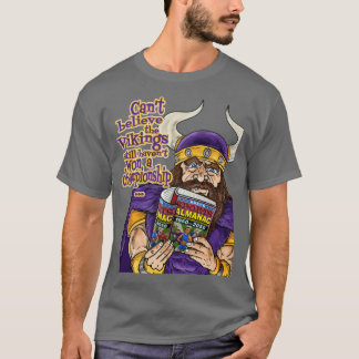 T-shirt Les fans des Vikings du Minnesota regardent vers l