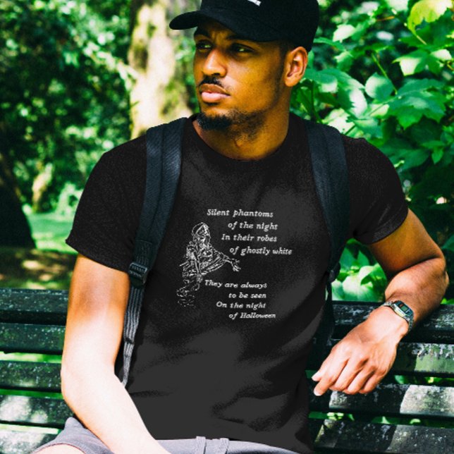 T-shirt Les fantômes silencieux de la nuit - Halloween Vin (Créateur téléchargé)