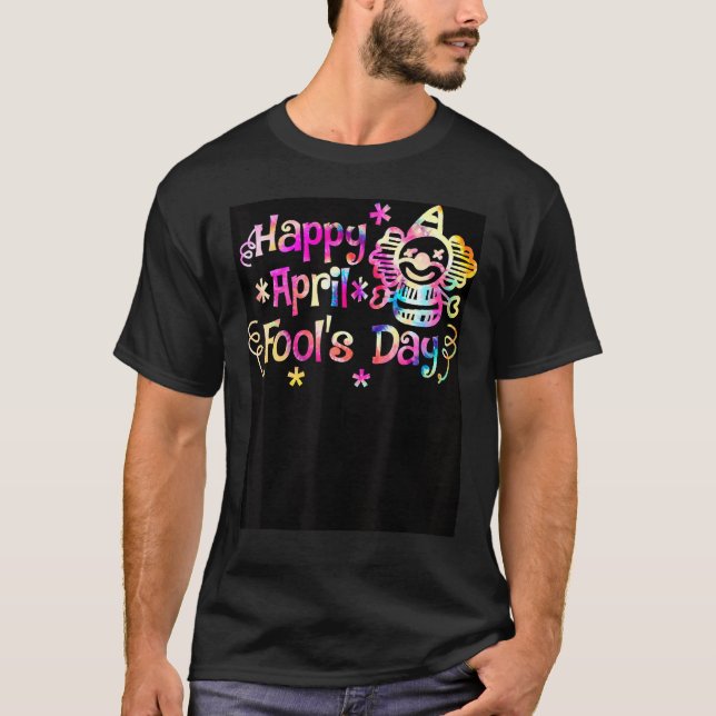 T-shirt Les farces du jour du fou d'avril (Devant)