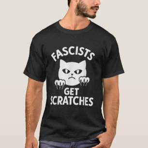 T-shirt Les fascistes reçoivent des griffes Kitten Chat Dr