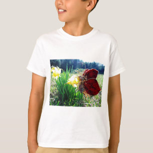 T-shirt Les fées dans les jonquilles