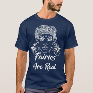 T-shirt Les Fées Sont De Véritables Illustrations De L'Art