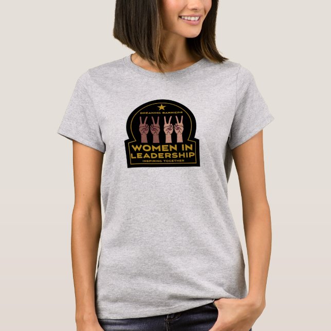 T-shirt Les Femmes À La Direction (Devant)