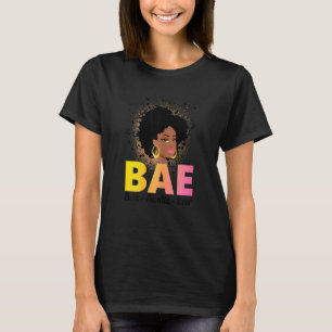 T-shirt Les Femmes Africaines Américaines Bae Meilleures T